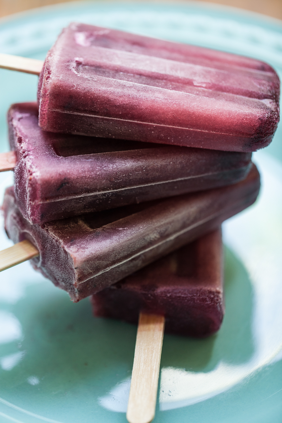 Blueberry Orange Paletas